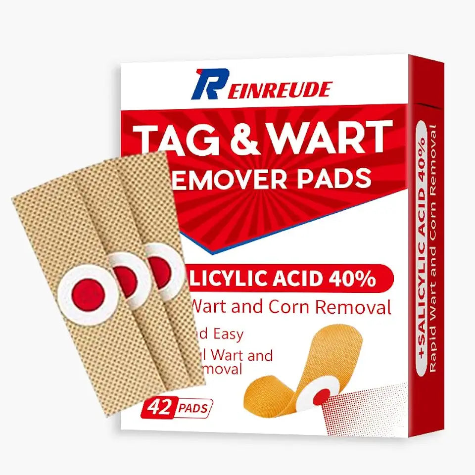 42 Pack 40% Salicylic Acid Wart Corn Remover Pads G6595