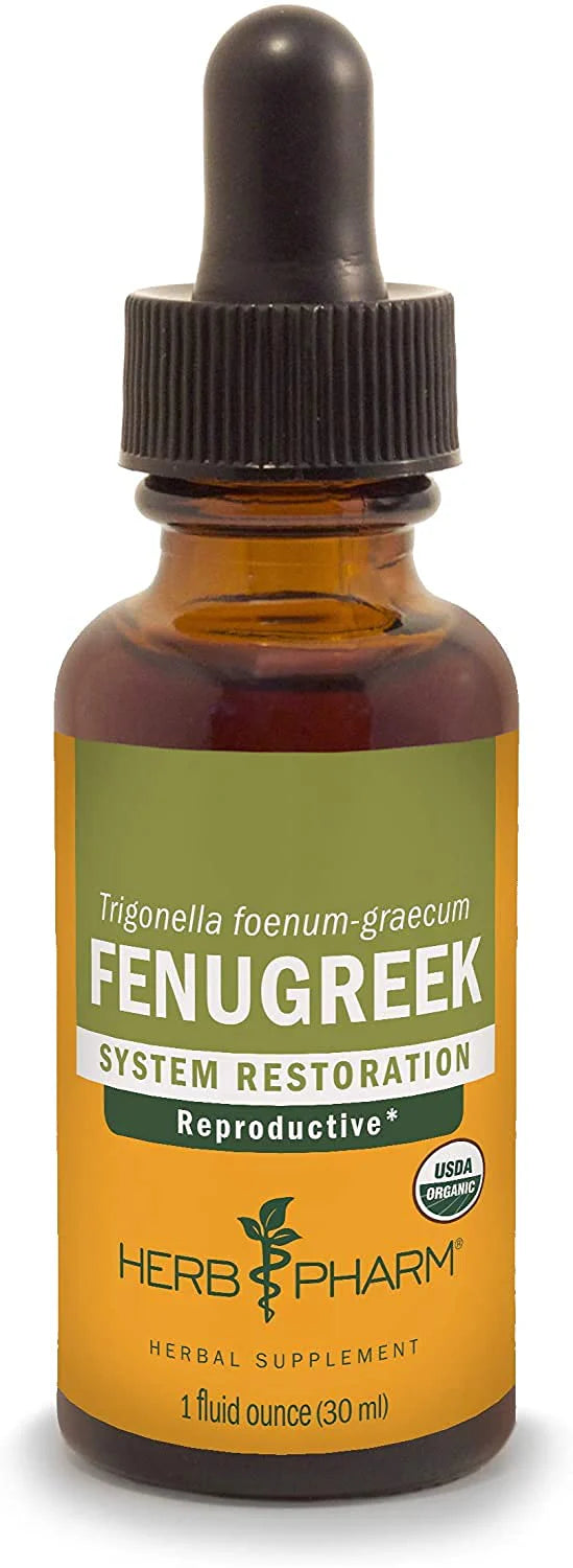 Organic Fenugreek Liquid Extract 1 Ounce V668973