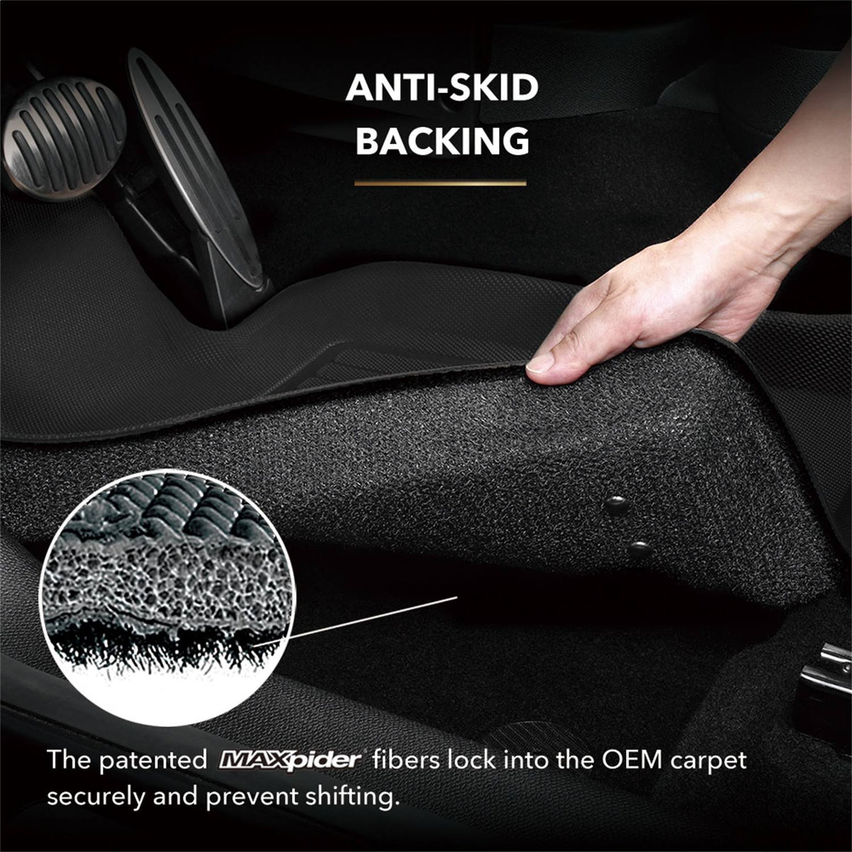 Gray Floor Mat D528