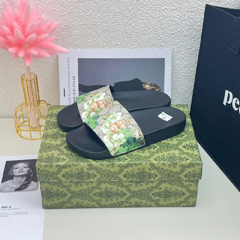 New Casual Print Slippers M329