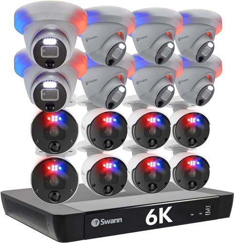 8 Channel 8 Cam 4K Security Camera System with 2TB DVR N45921