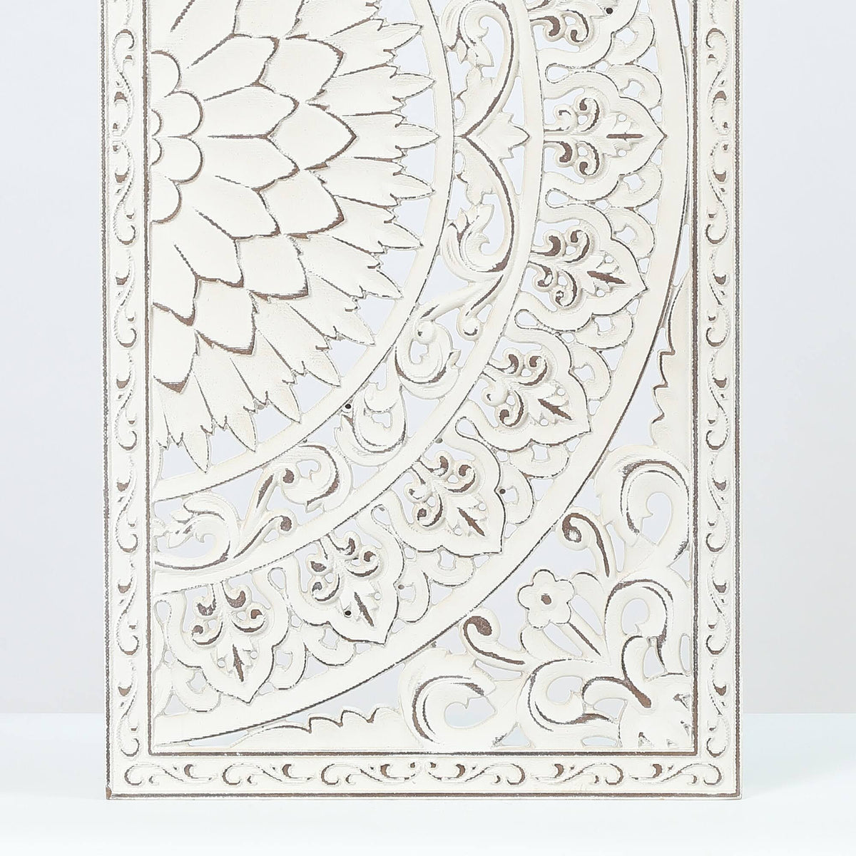 Set of 2 Decorative Carved MDF Wall Panel A55522