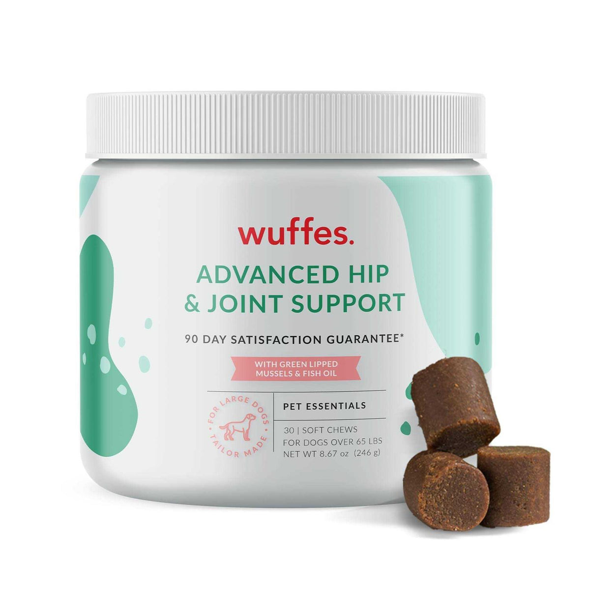 Chewable Dog Hip and Joint Supplement for Large Breeds D630253