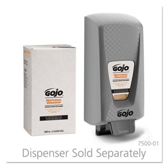 Gojo Natural Orange Pumice Hand Cleaner Refill, 5000mL, 2/Carton B85377