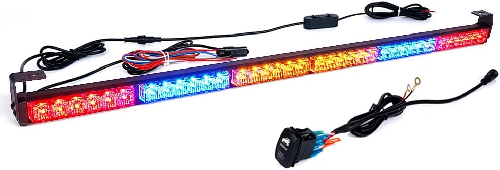 36 Rear LED Chase Light Bars with Strobe Brake Reverse Light I1329