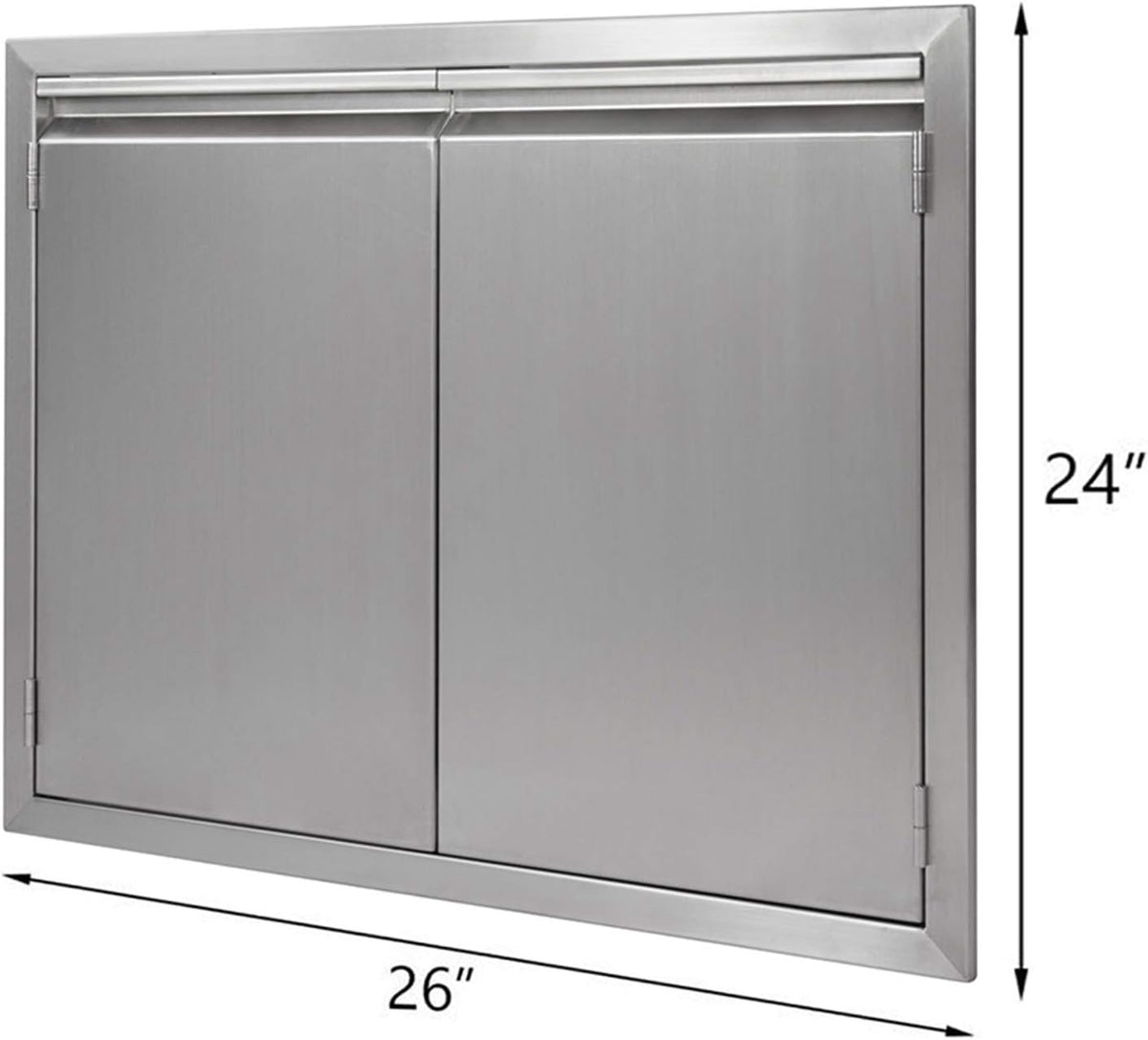 26 W X 24 H 304 Stainless Steel BBQ Access Door J1187