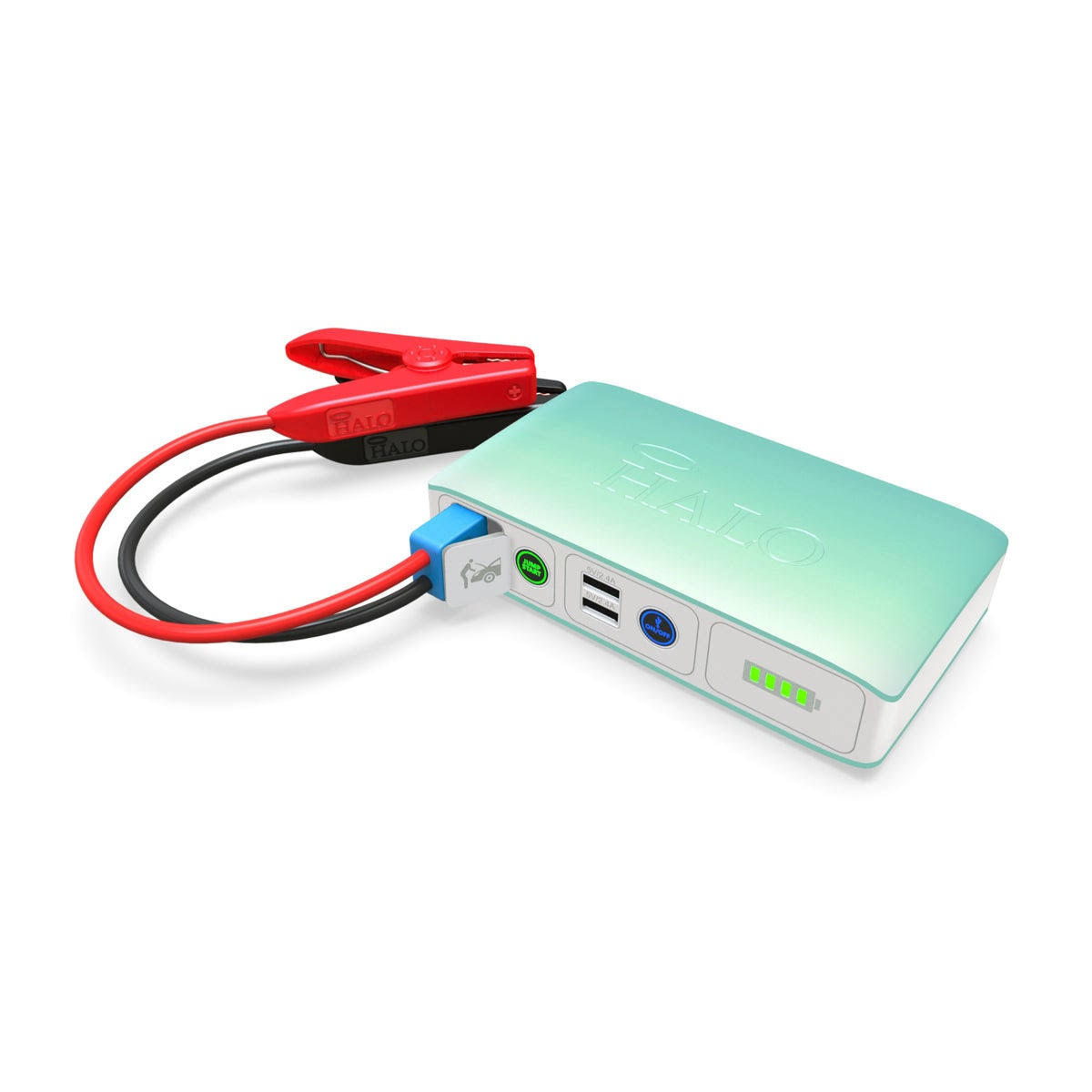 Mint Ombre Portable Charger and Car Jump Starter Z800