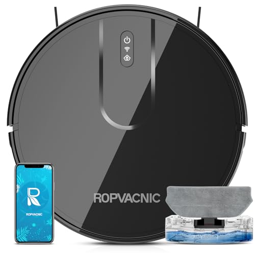 Robot Vacuum and Mop Combo with 4000Pa Suction O846