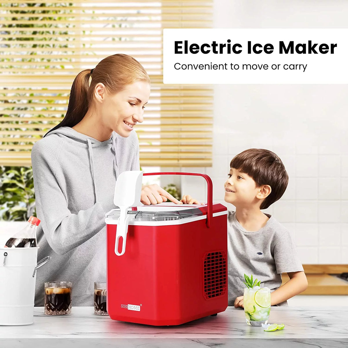 Portable Countertop Ice Maker with Scoop S562405