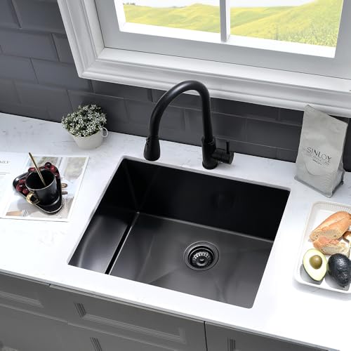Stainless Steel Undermount Laundry Sink 23x18x13 16 Gauge Single Bowl I693
