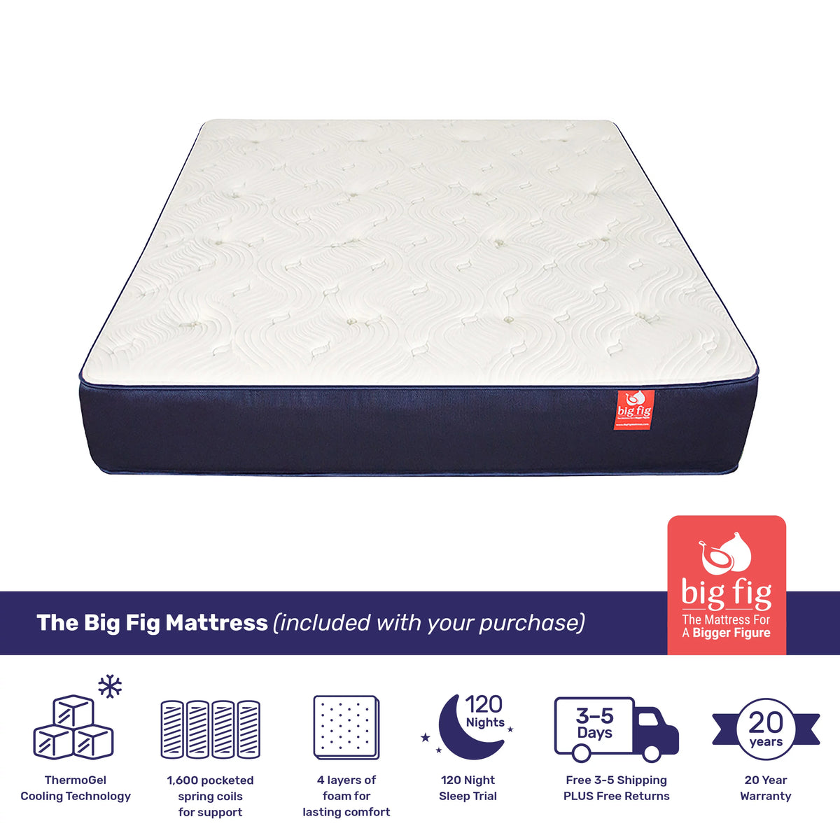King Hybrid Mattress with Cooling Gel M91390