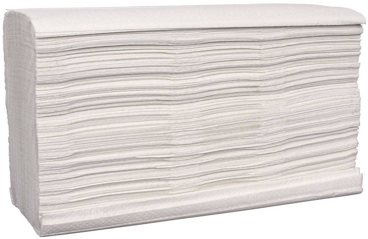 White Multifold Towel, 9.125 x 9.5 inch, 4000 per Case G53296