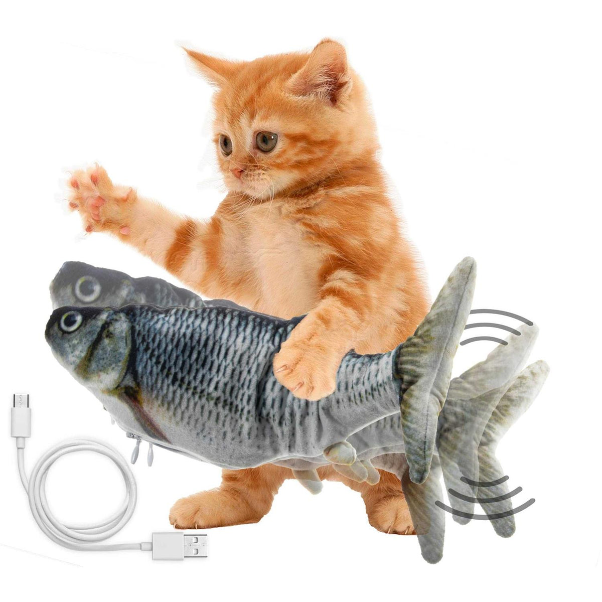 Cat Flipping n Flopping Fish Cat Toy K818