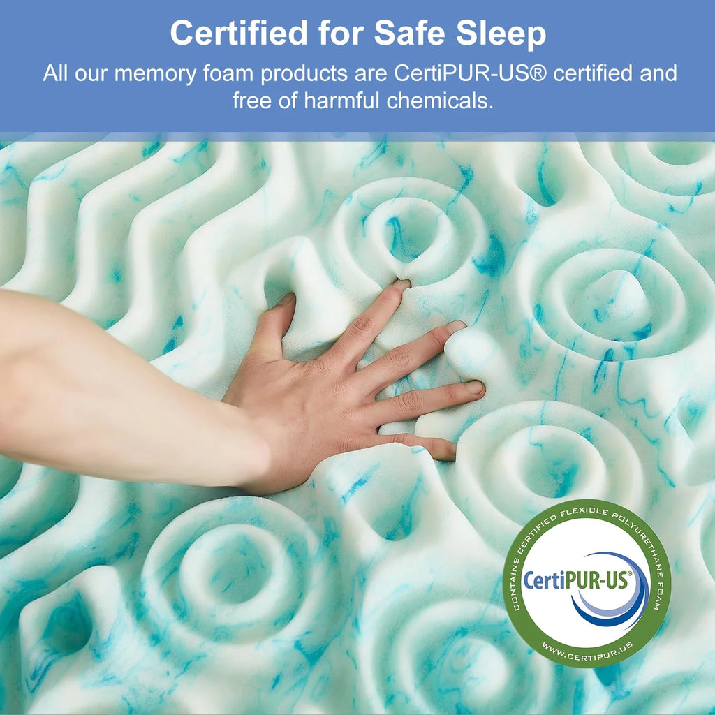14 inch Gel Memory Foam Queen Size Mattress H529