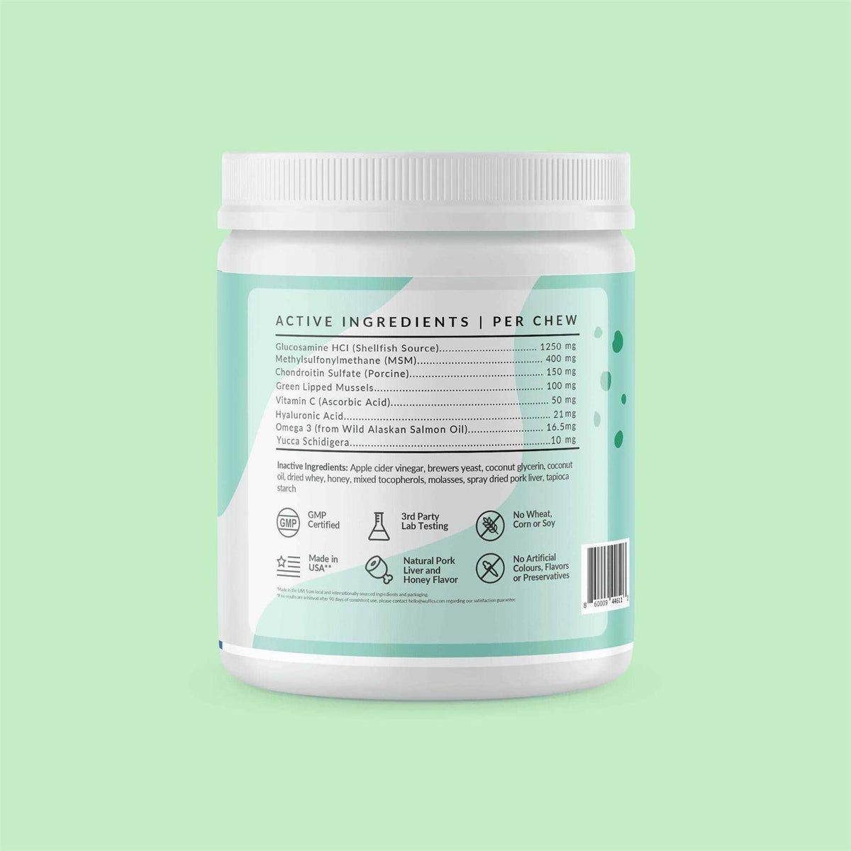 Chewable Dog Hip and Joint Supplement for Large Breeds D630253
