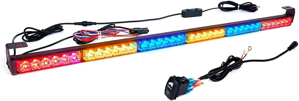 36 Rear LED Chase Light Bars with Strobe Brake Reverse Light I1329