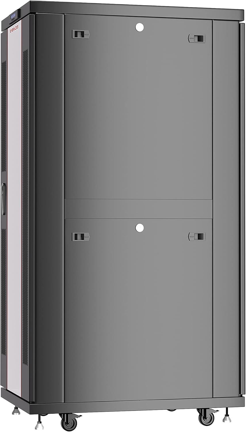 42U Server Rack 39 inch Deep Network Enclosure on Wheels I706
