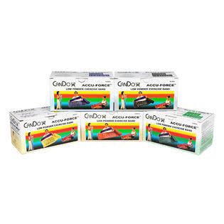 Exercise Band 6 Yard Rolls 5-Piece Set P151477