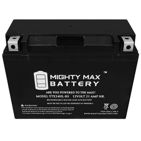 12-Volt 21 Ah Rechargeable Sealed Lead Acid Battery G46903