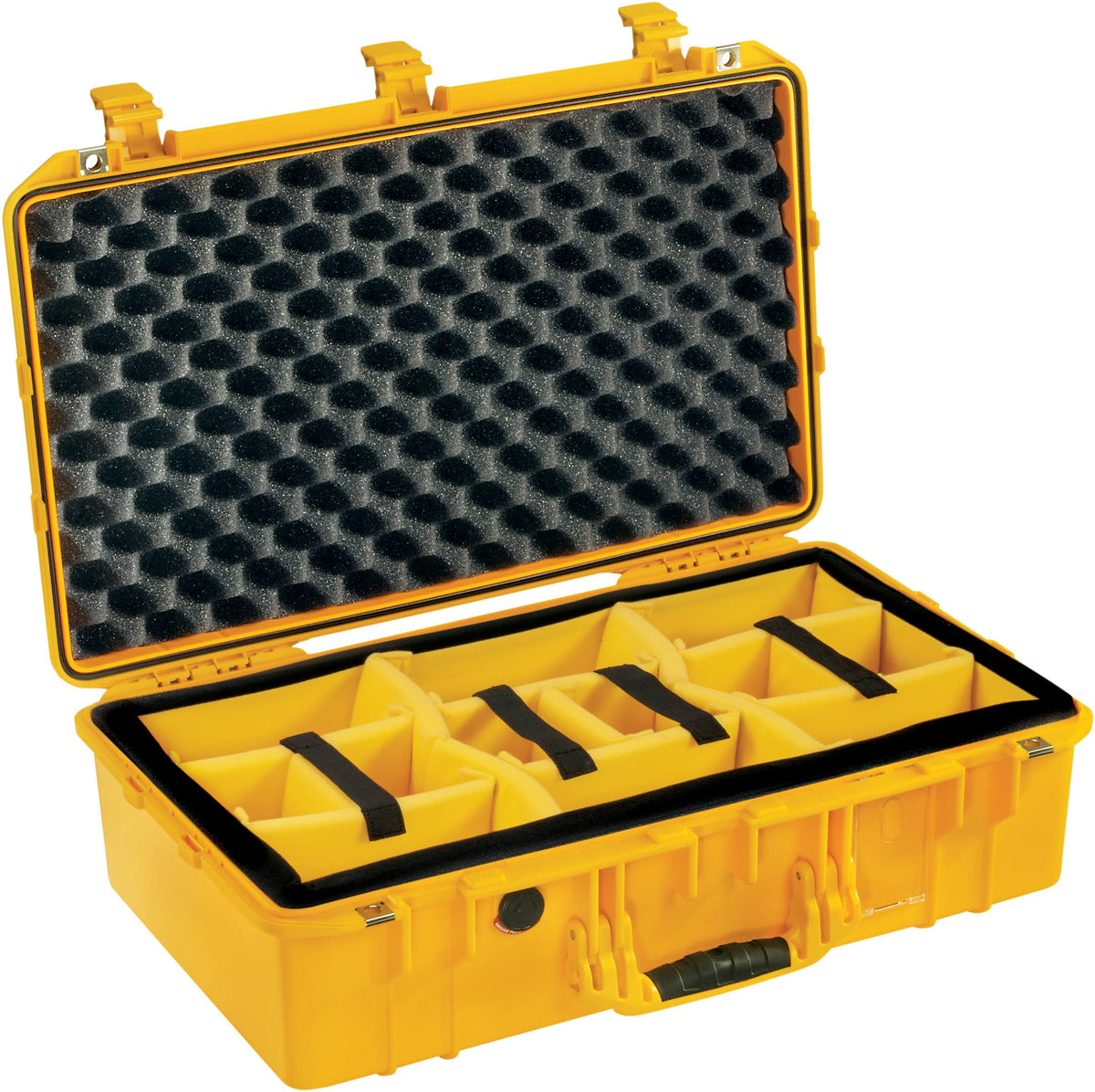 Yellow Air Case with Padded Dividers G1242