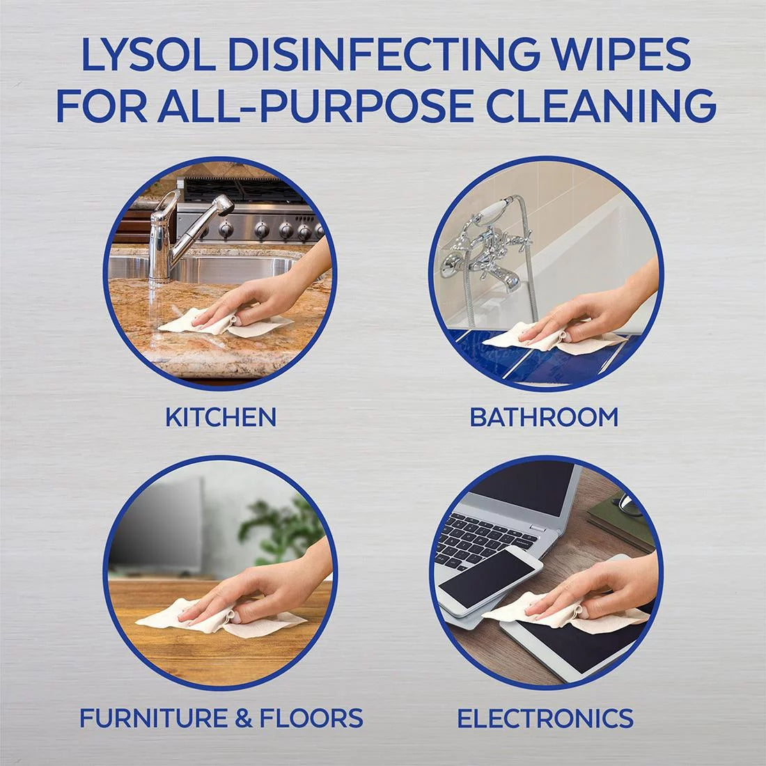 Advanced Cleaning Disinfecting Wipes Variety Pack, Pack Of 360 Wipes I953802