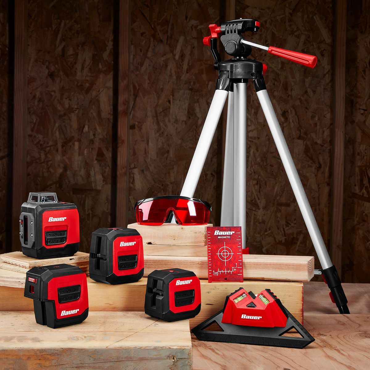 100 ft. Self-Leveling 3-Dot Laser Level D916398