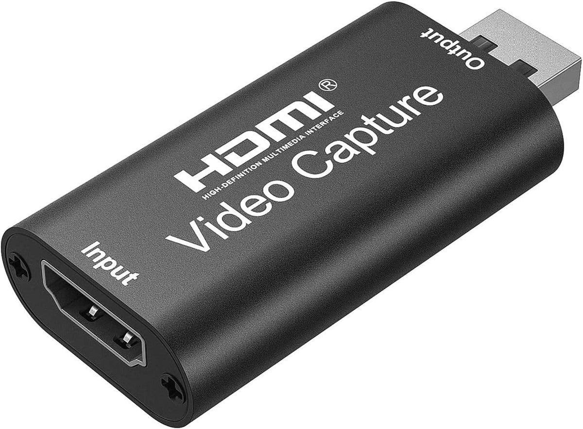 Black HDMI to USB2.0 Video Capture Card F508