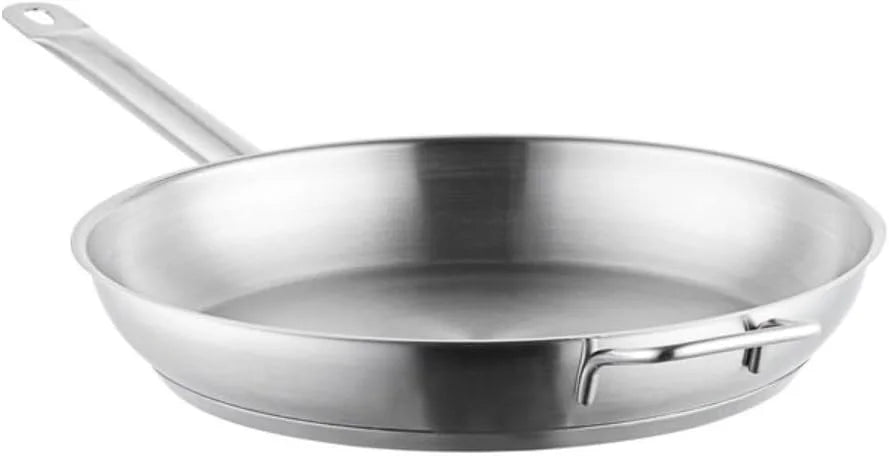 12” Stainless Steel Tri-Ply Frying Pan with Helper Handle X437