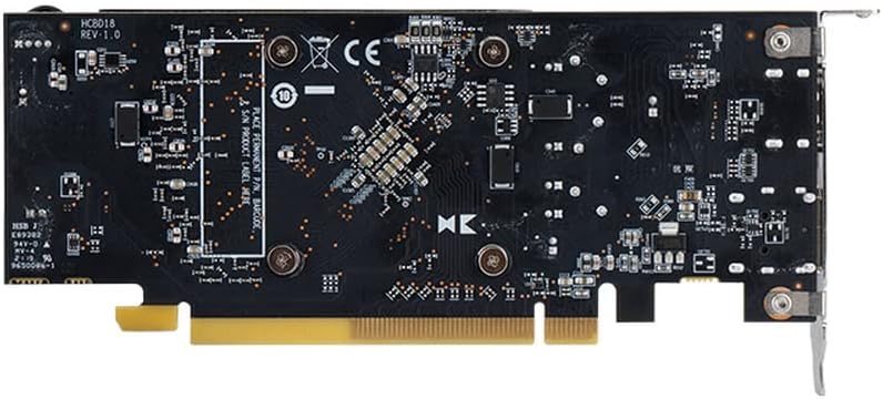 AMD Radeon RX 550 4GB Low Profile Video Graphics Card GDDR5 128-Bit PCI Express X16 3.0 HDMI DisplayPort S218885