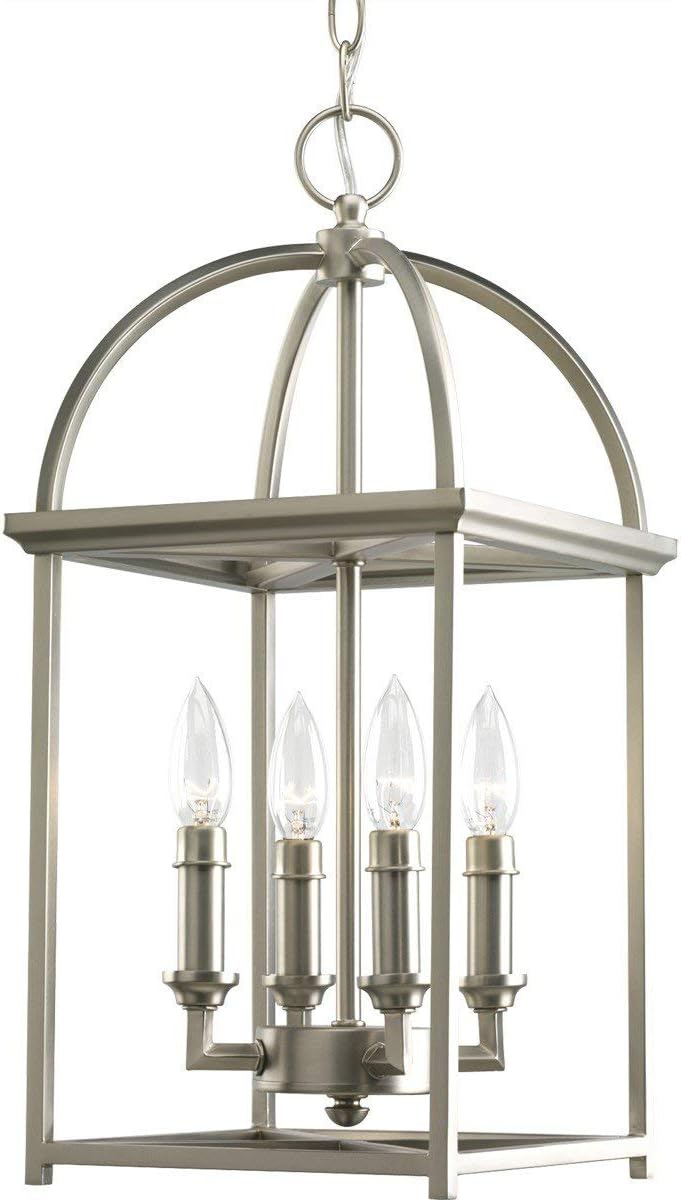Antique Bronze Four-Light Cage Entry Light I5913