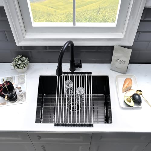 Stainless Steel Undermount Laundry Sink 23x18x13 16 Gauge Single Bowl I693
