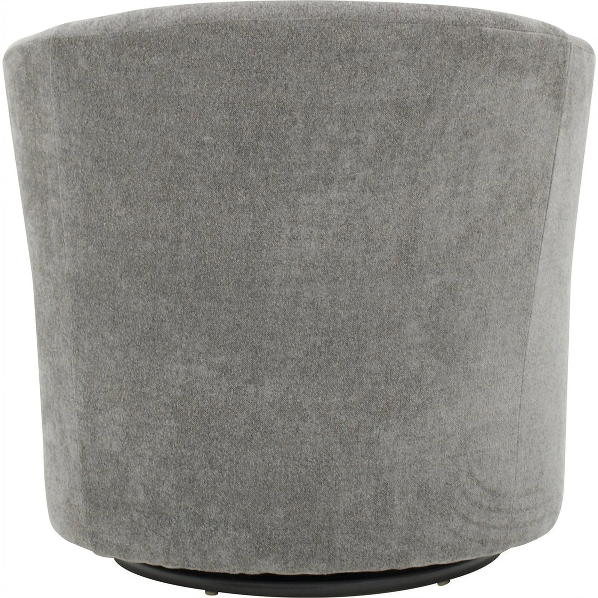 Gray Fabric Swivel Tub Chair E156406