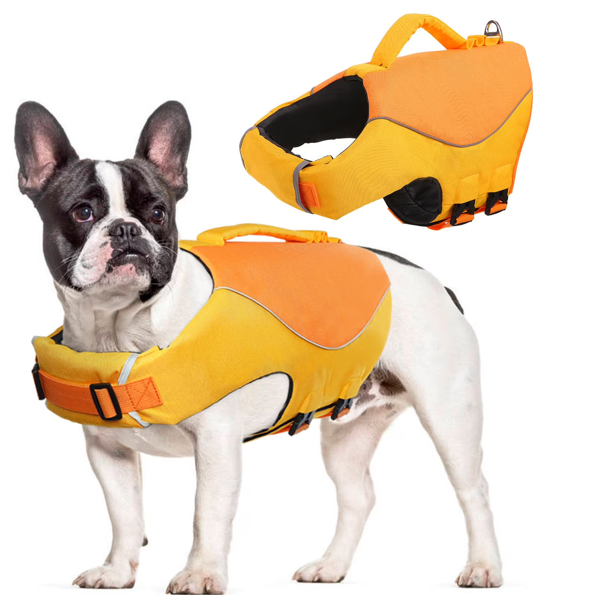 Reflective Adjustable Dog Life Jacket P959098