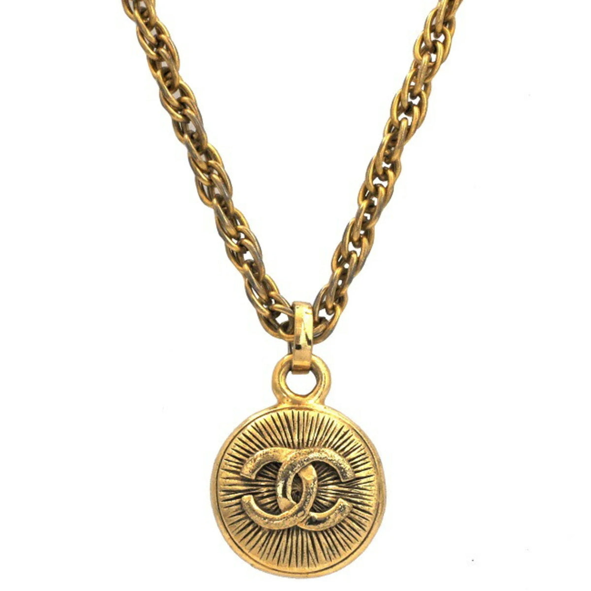 Gold Chain Ladies Pendant Necklace Z880562