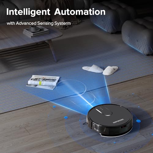 Robot Vacuum and Mop Combo with 4000Pa Suction O846