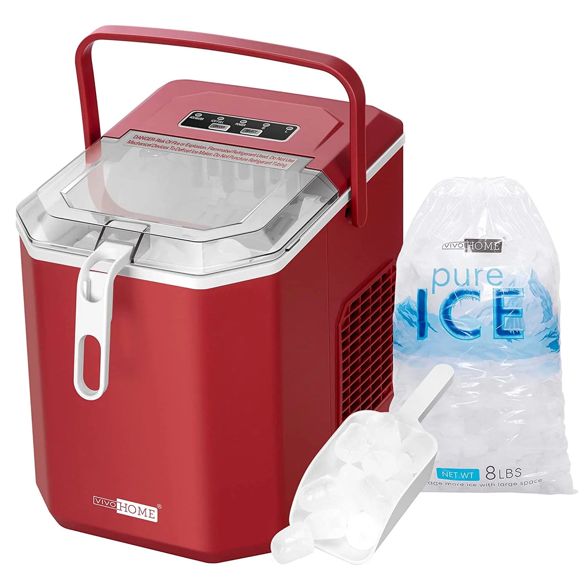 Portable Countertop Ice Maker with Scoop S562405