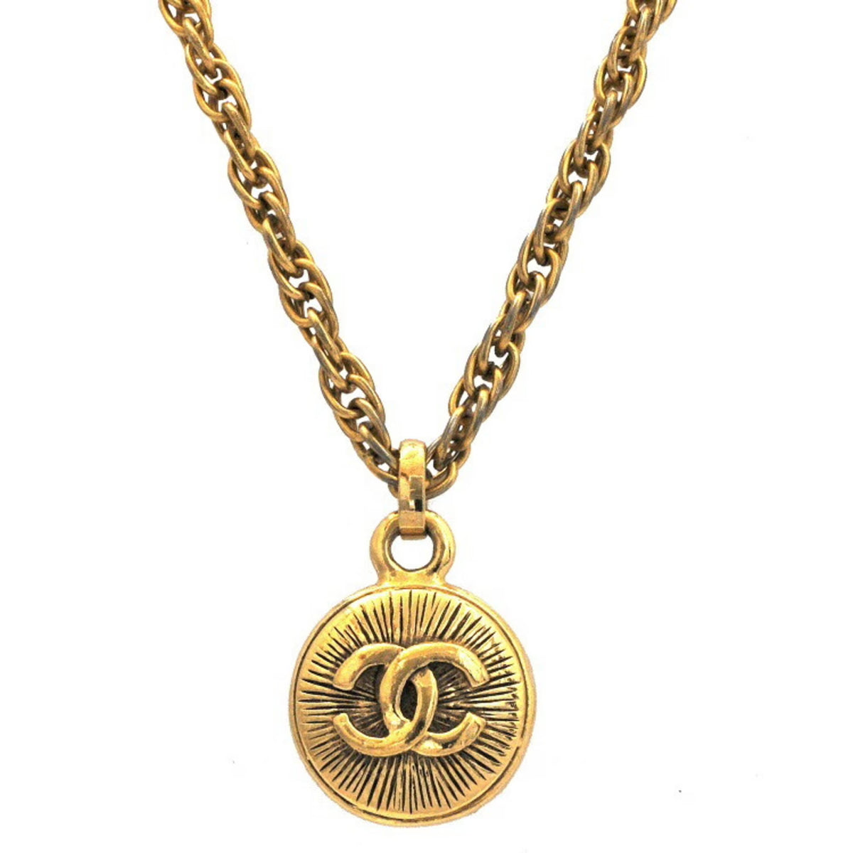 Gold Chain Ladies Pendant Necklace Z880562