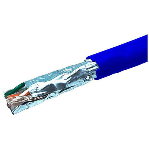 1000ft Cat 6 Bulk Bare Copper Ethernet Network Cable STP I240869
