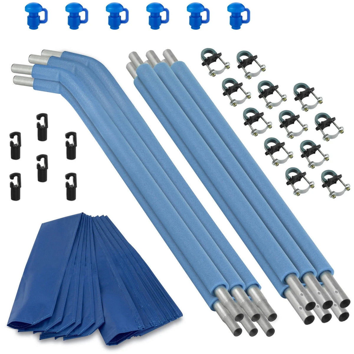 8 Curved Trampoline Safety Enclosure Poles L566