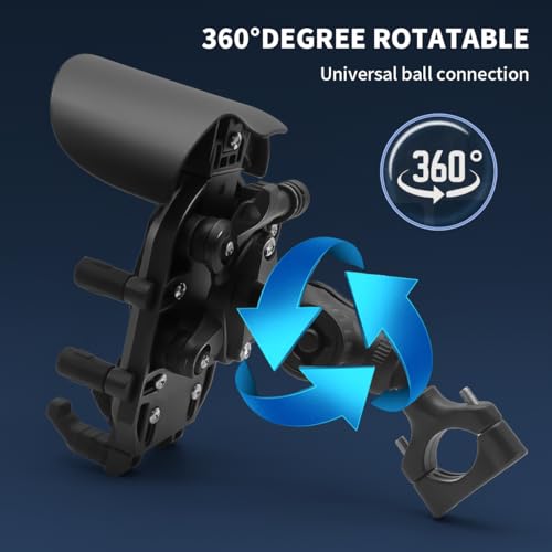 Motorcycle Phone Mount Holder Metal Stand 4.7-7 Inch F7782