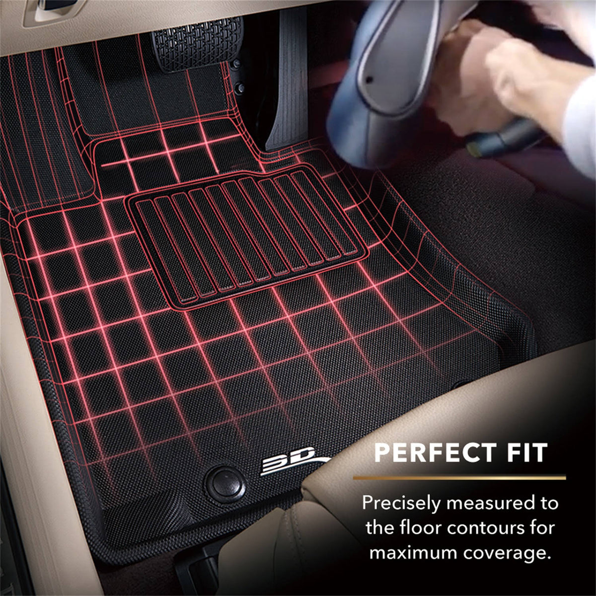 Gray Floor Mat D528