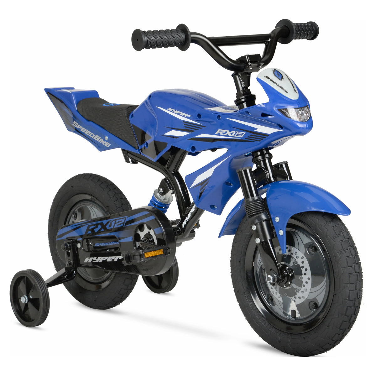 Blue 12 Boys Bike with Training Wheels P532300