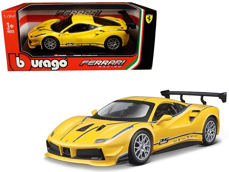 Yellow 1/24 Diecast Model Car E371