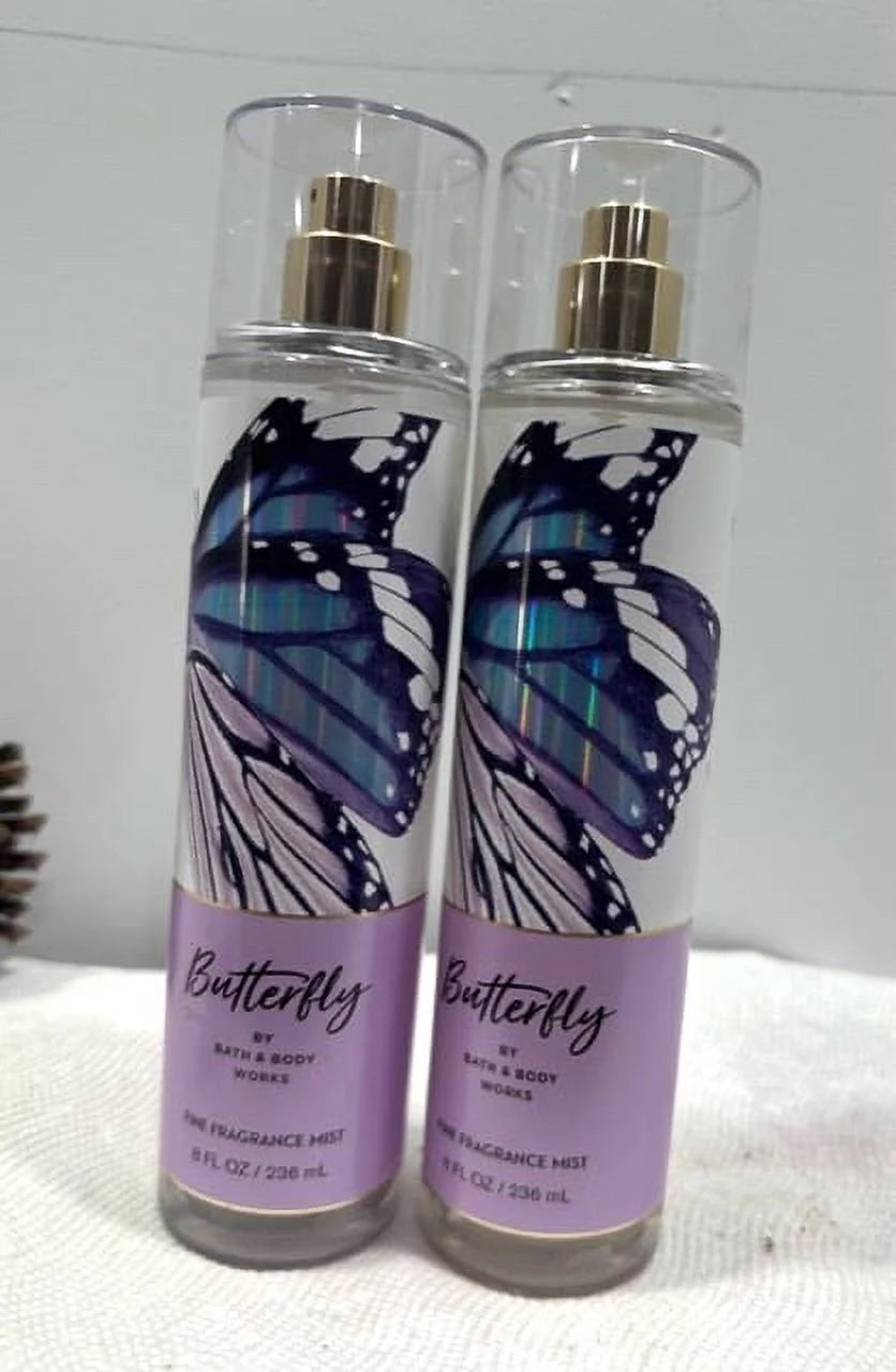 Butterfly Fine Fragrance Mist 8 fl oz (Pack of 2) L6964
