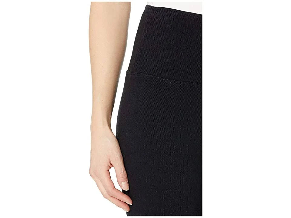Black Denim Capri S493708