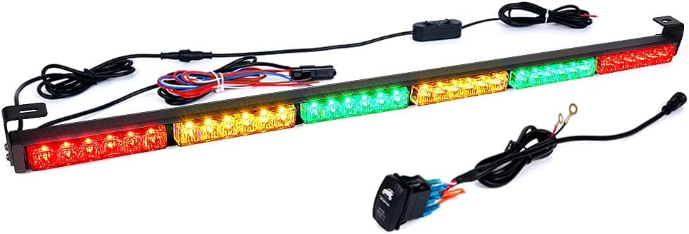 36 Rear LED Chase Light Bars with Strobe Brake Reverse Light I1329