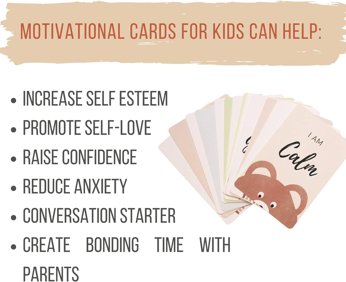 Affirmation Cards for Kids, Set of 20, Pack of 2 C7799