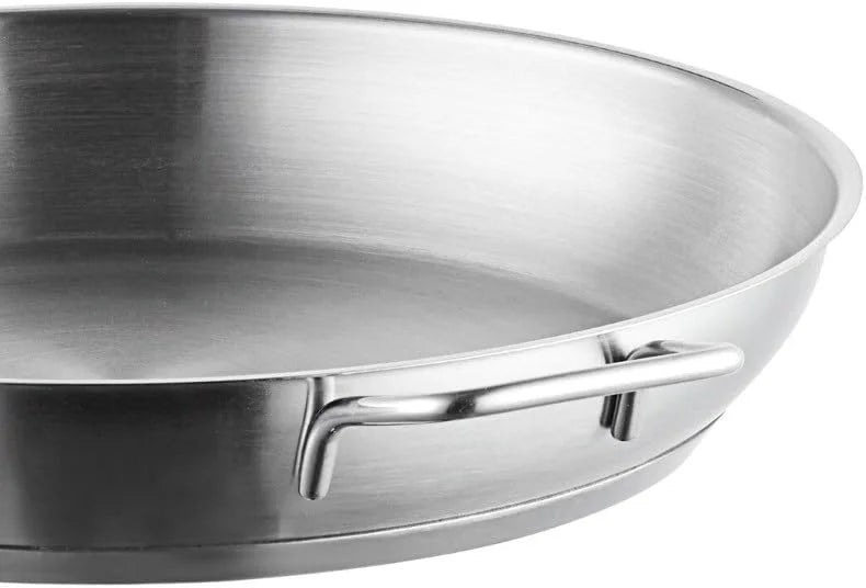 12” Stainless Steel Tri-Ply Frying Pan with Helper Handle X437