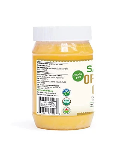 Organic Grass Fed Ghee I690