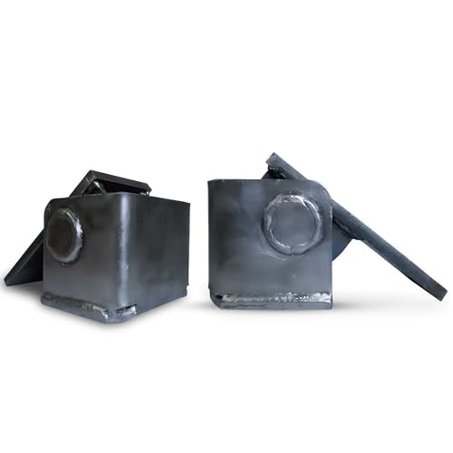 2Pcs Greasable Weld-On Solid Steel Dump Trailer Hinges M943088